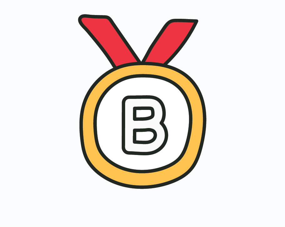 b corp medal icon